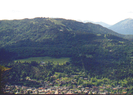 Kranzberg, vom Karwendel aus gesehen